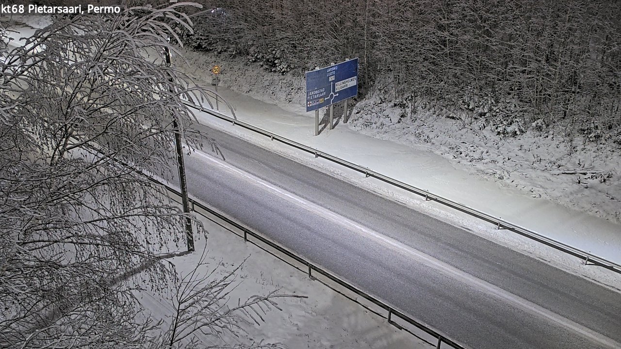 Kelikamerat Kuva Tie 68 Pietarsaari, Permo, Pietarsaari, Pohjanmaa