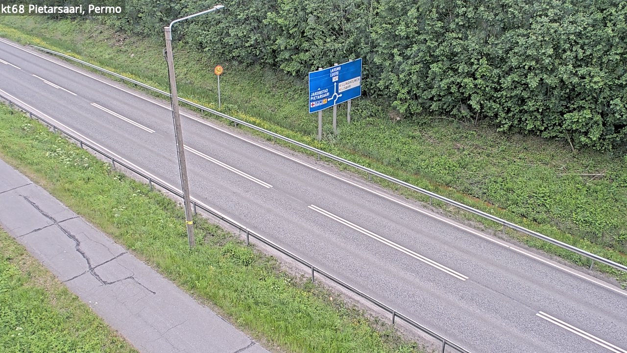 Kelikamerat Kuva Tie 68 Pietarsaari, Permo, Pietarsaari, Pohjanmaa