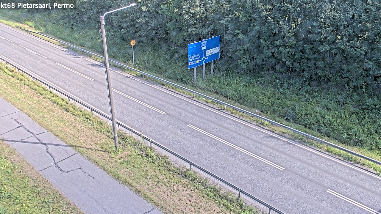 Kelikamerat Kuva Tie 68 Pietarsaari, Permo, Pietarsaari, Pohjanmaa