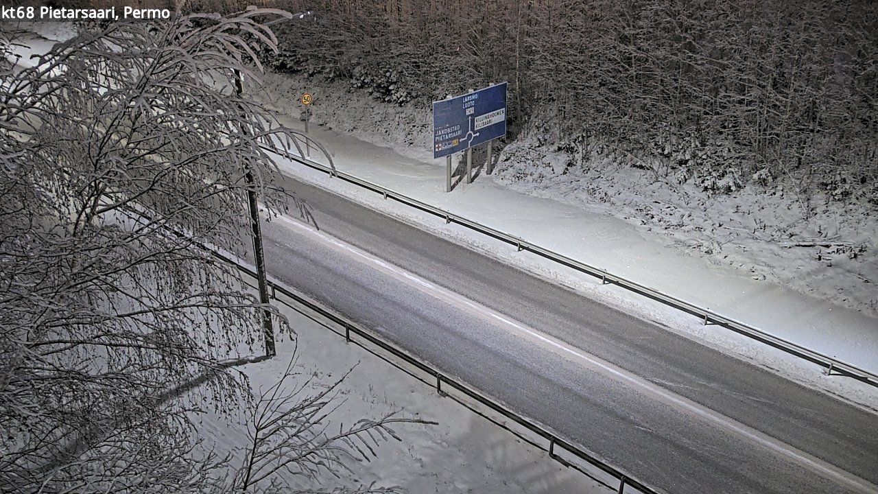Kelikamerat Kuva Tie 68 Pietarsaari, Permo, Pietarsaari, Pohjanmaa