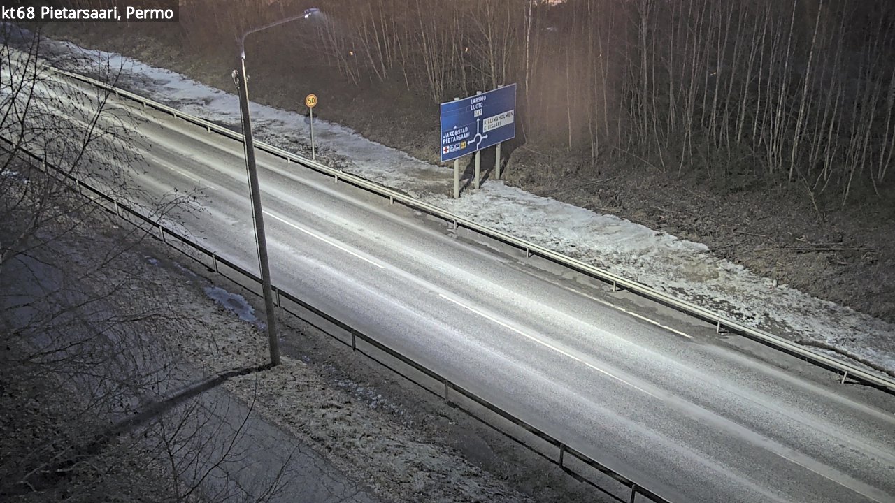 Kelikamerat Kuva Tie 68 Pietarsaari, Permo, Pietarsaari, Pohjanmaa