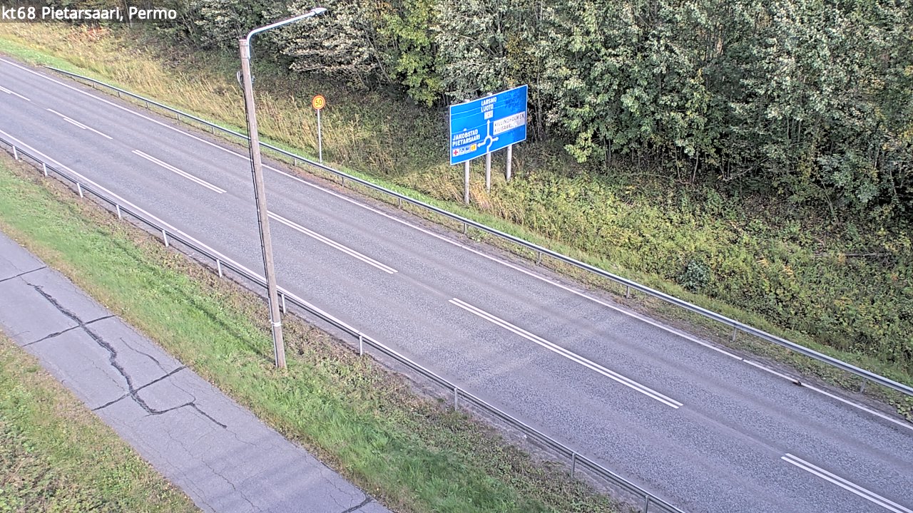 Kelikamerat Kuva Tie 68 Pietarsaari, Permo, Pietarsaari, Pohjanmaa