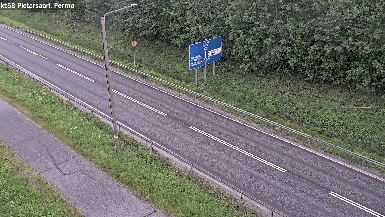 Kelikamerat Kuva Tie 68 Pietarsaari, Permo, Pietarsaari, Pohjanmaa