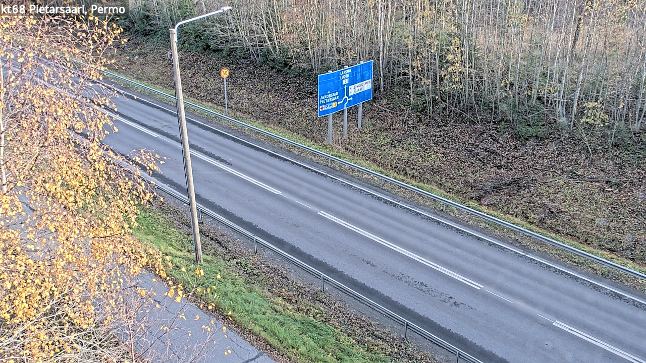 Kelikamerat Kuva Tie 68 Pietarsaari, Permo, Pietarsaari, Pohjanmaa