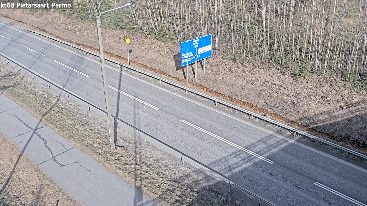 Kelikamerat Kuva Tie 68 Pietarsaari, Permo, Pietarsaari, Pohjanmaa