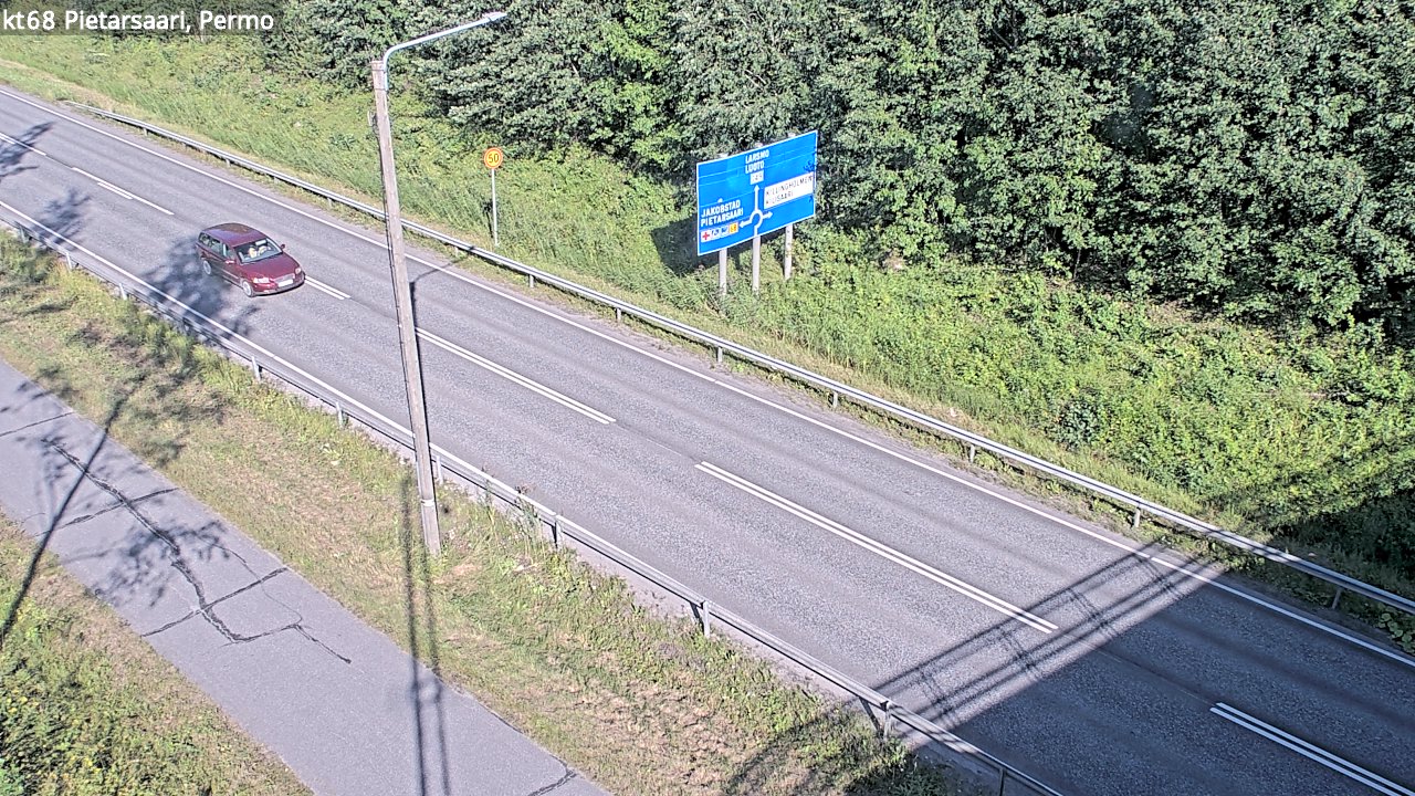 Kelikamerat Kuva Tie 68 Pietarsaari, Permo, Pietarsaari, Pohjanmaa