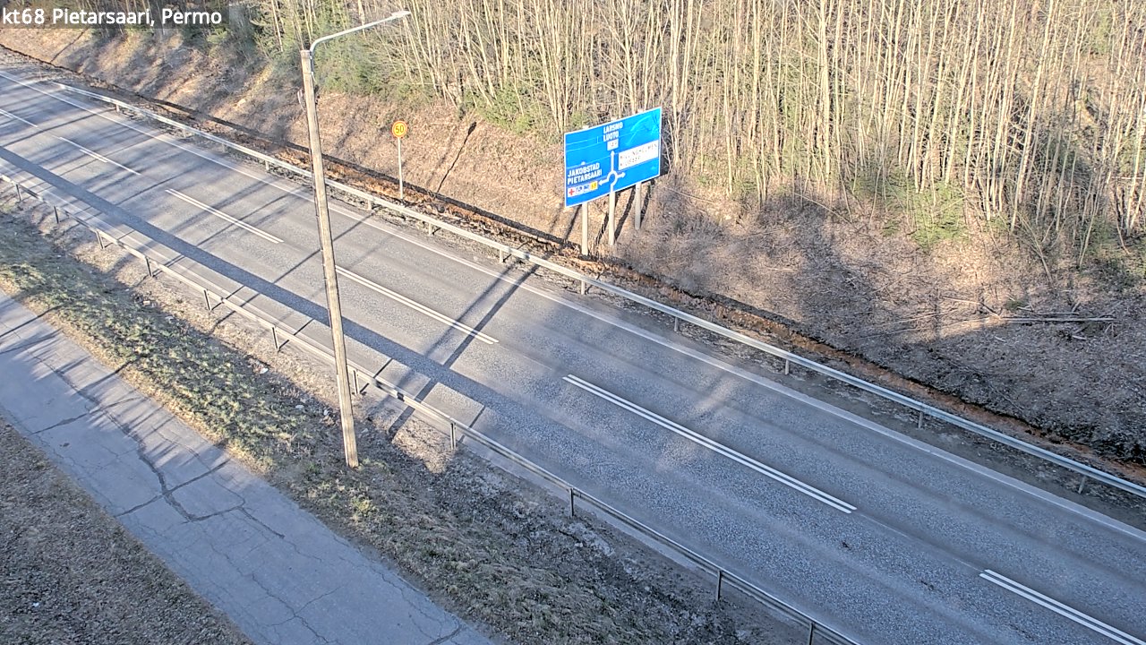 Kelikamerat Kuva Tie 68 Pietarsaari, Permo, Pietarsaari, Pohjanmaa