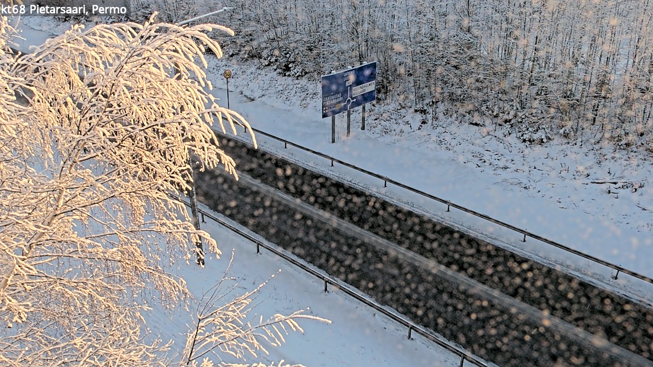 Kelikamerat Kuva Tie 68 Pietarsaari, Permo, Pietarsaari, Pohjanmaa