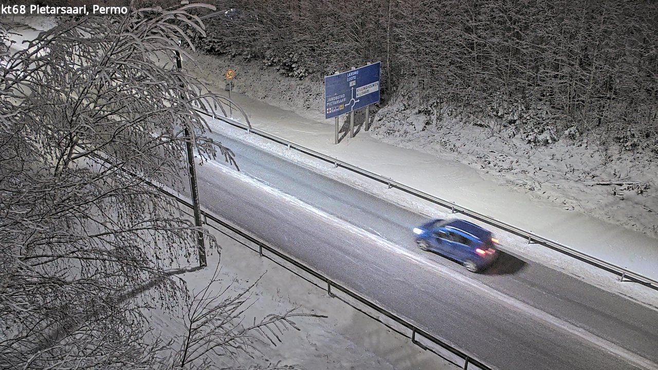 Kelikamerat Kuva Tie 68 Pietarsaari, Permo, Pietarsaari, Pohjanmaa