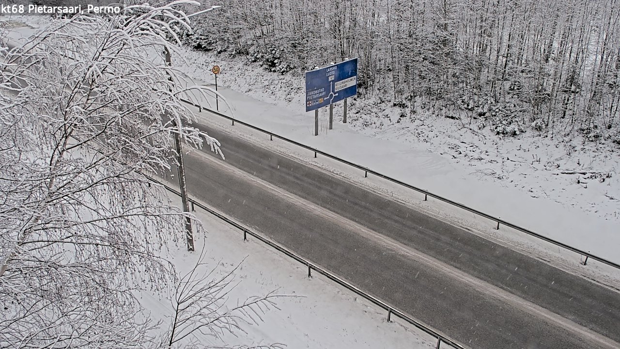 Kelikamerat Kuva Tie 68 Pietarsaari, Permo, Pietarsaari, Pohjanmaa