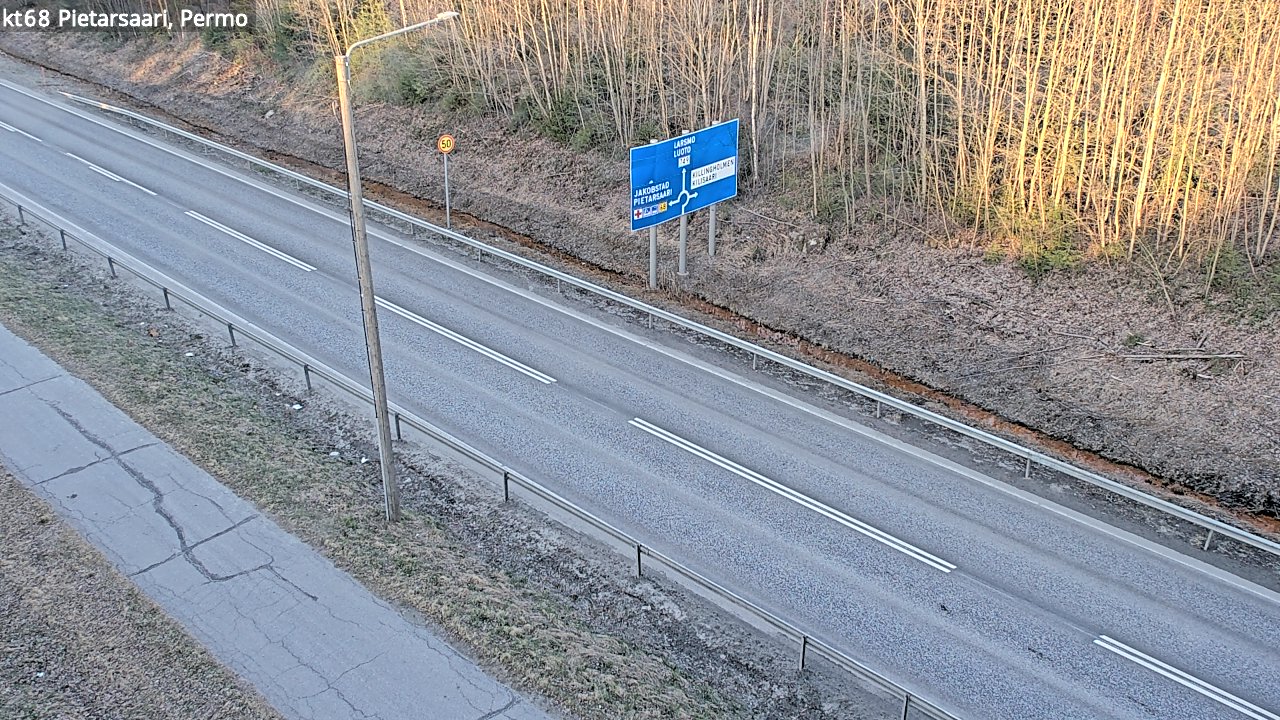 Kelikamerat Kuva Tie 68 Pietarsaari, Permo, Pietarsaari, Pohjanmaa