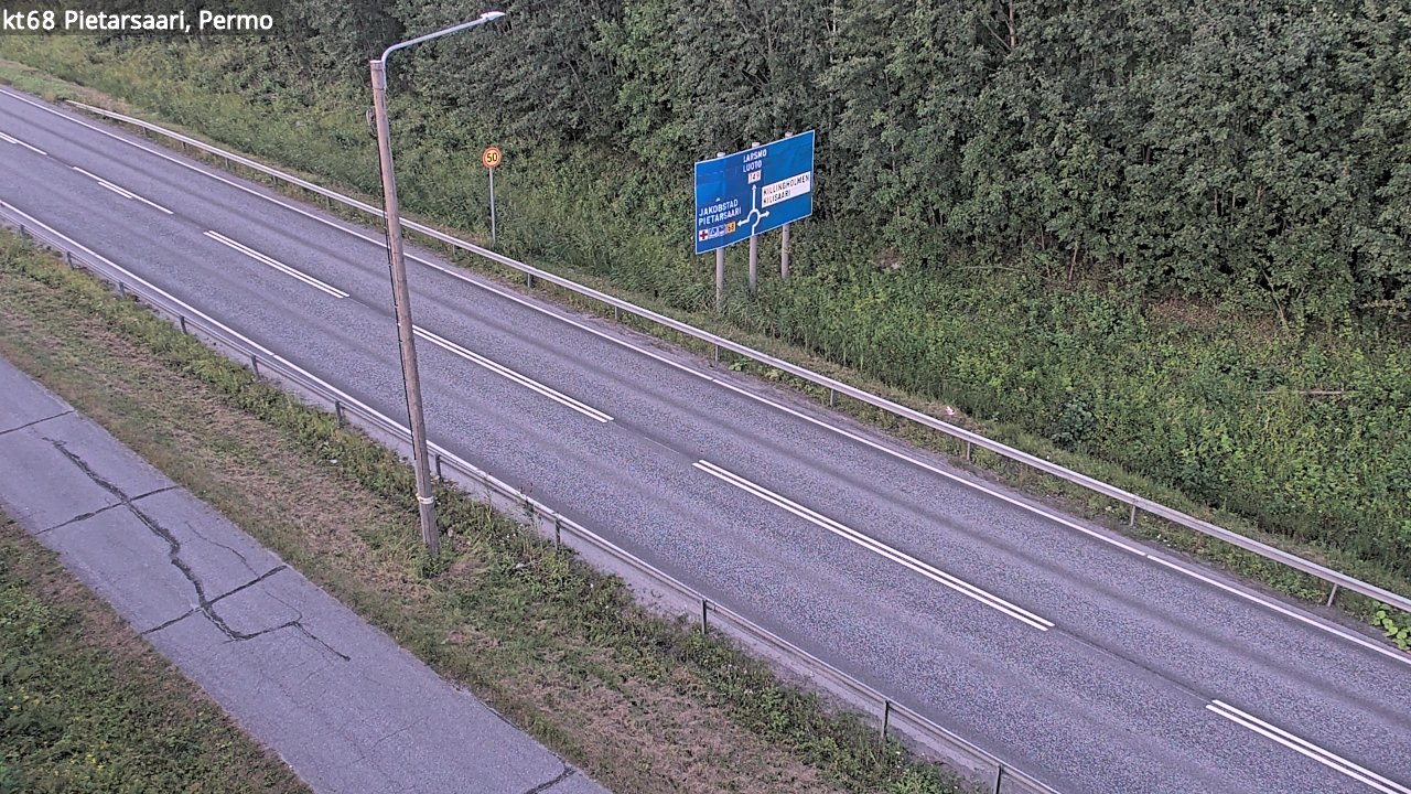 Kelikamerat Kuva Tie 68 Pietarsaari, Permo, Pietarsaari, Pohjanmaa