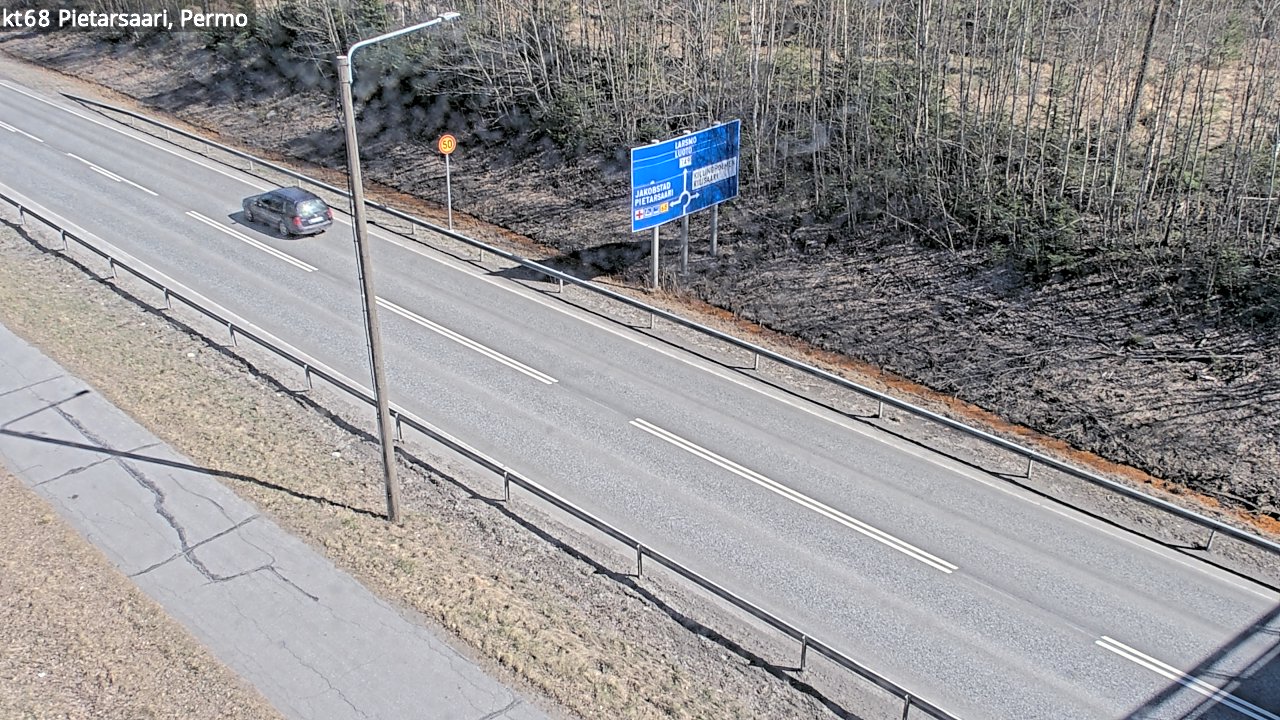 Kelikamerat Kuva Tie 68 Pietarsaari, Permo, Pietarsaari, Pohjanmaa