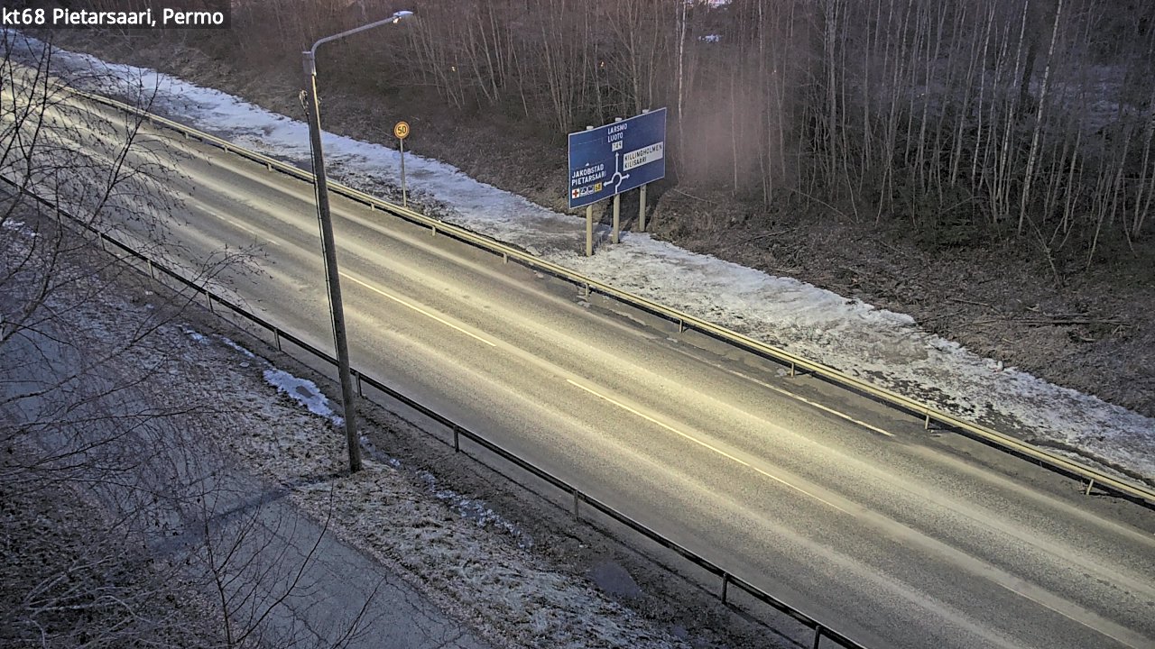 Kelikamerat Kuva Tie 68 Pietarsaari, Permo, Pietarsaari, Pohjanmaa