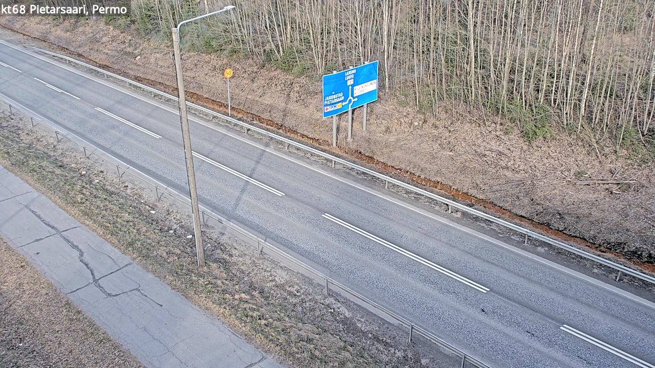 Kelikamerat Kuva Tie 68 Pietarsaari, Permo, Pietarsaari, Pohjanmaa
