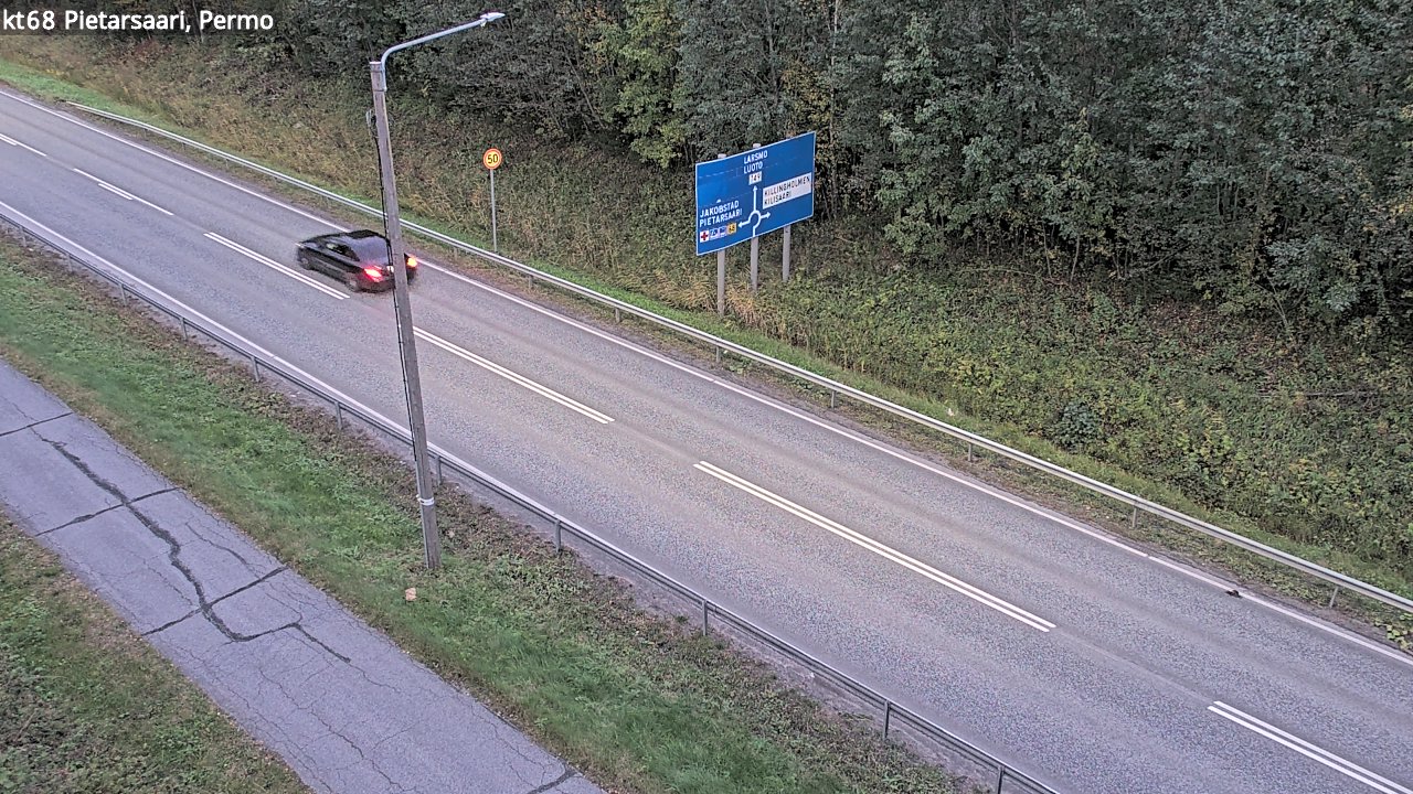 Kelikamerat Kuva Tie 68 Pietarsaari, Permo, Pietarsaari, Pohjanmaa