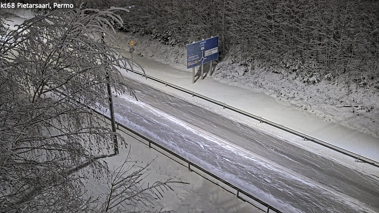 Kelikamerat Kuva Tie 68 Pietarsaari, Permo, Pietarsaari, Pohjanmaa