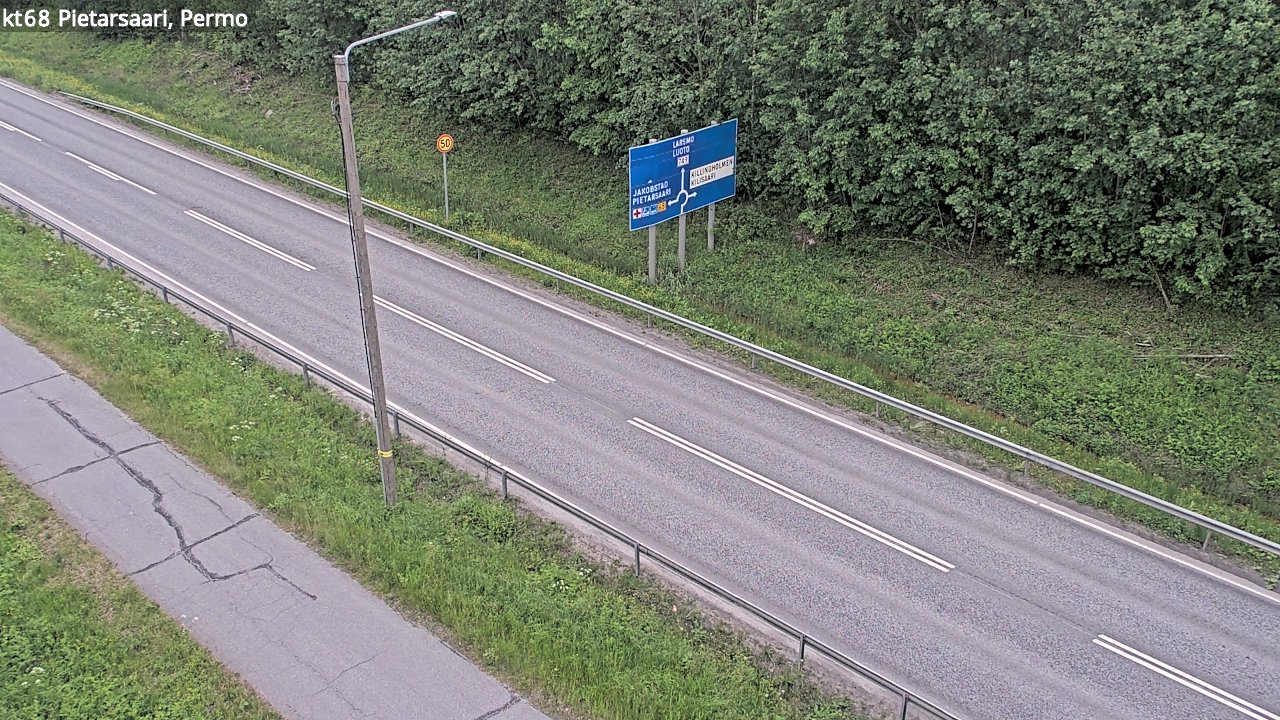 Kelikamerat Kuva Tie 68 Pietarsaari, Permo, Pietarsaari, Pohjanmaa