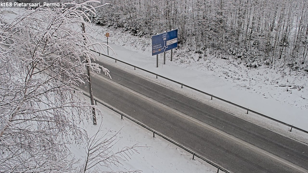 Kelikamerat Kuva Tie 68 Pietarsaari, Permo, Pietarsaari, Pohjanmaa