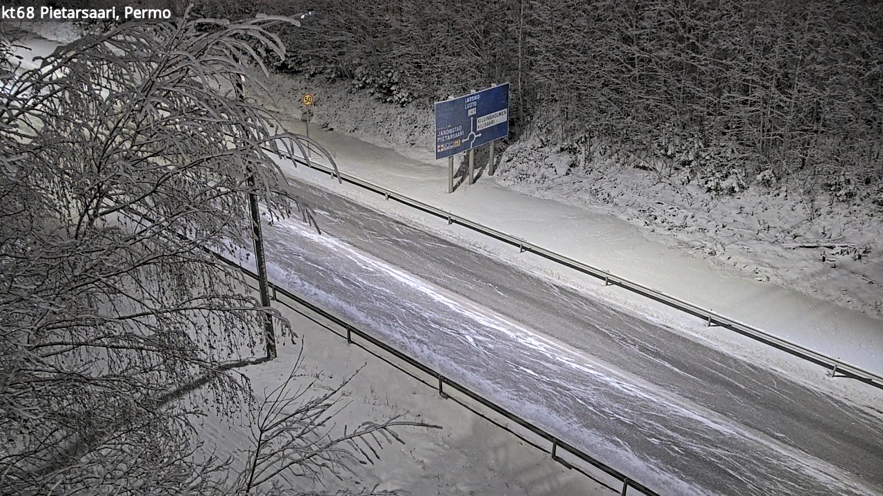 Kelikamerat Kuva Tie 68 Pietarsaari, Permo, Pietarsaari, Pohjanmaa