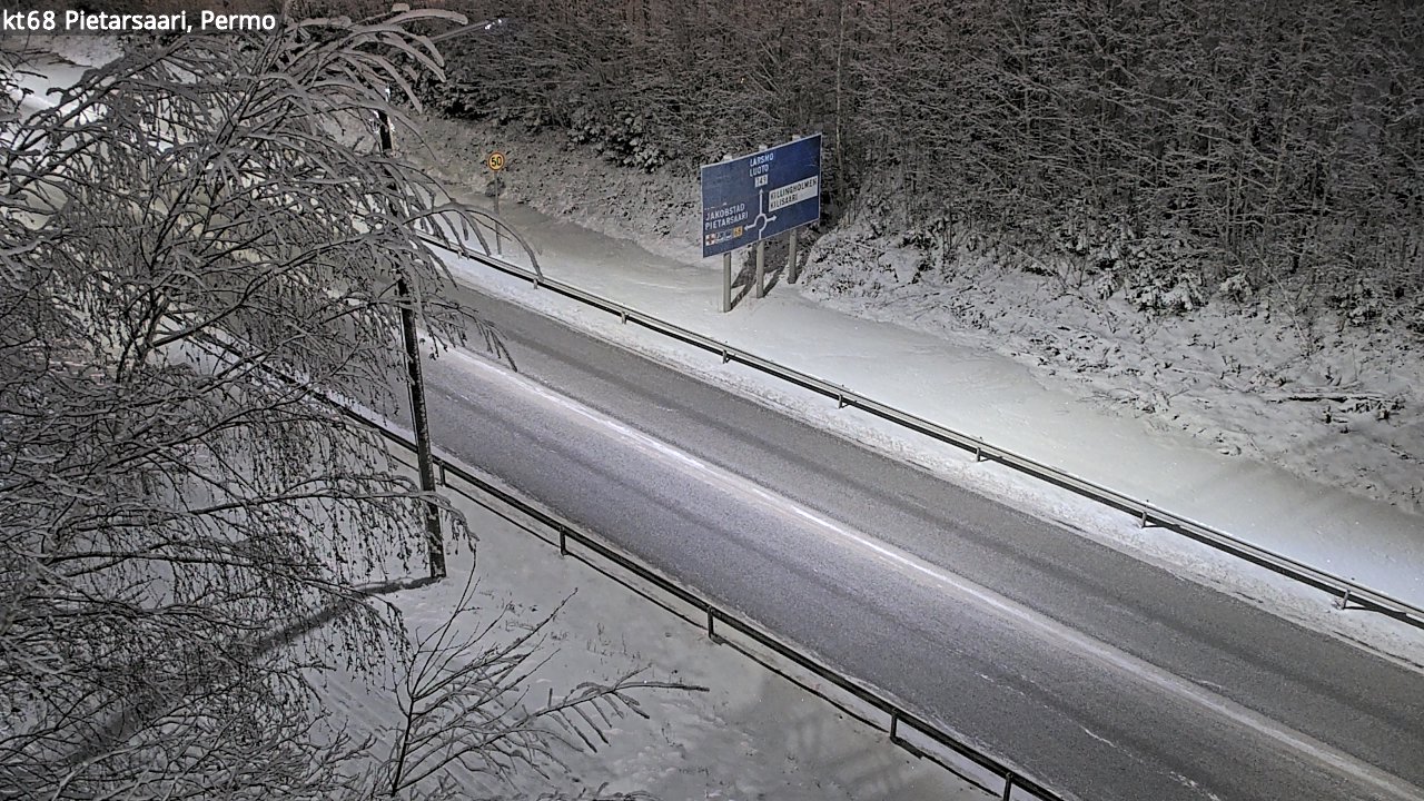 Kelikamerat Kuva Tie 68 Pietarsaari, Permo, Pietarsaari, Pohjanmaa