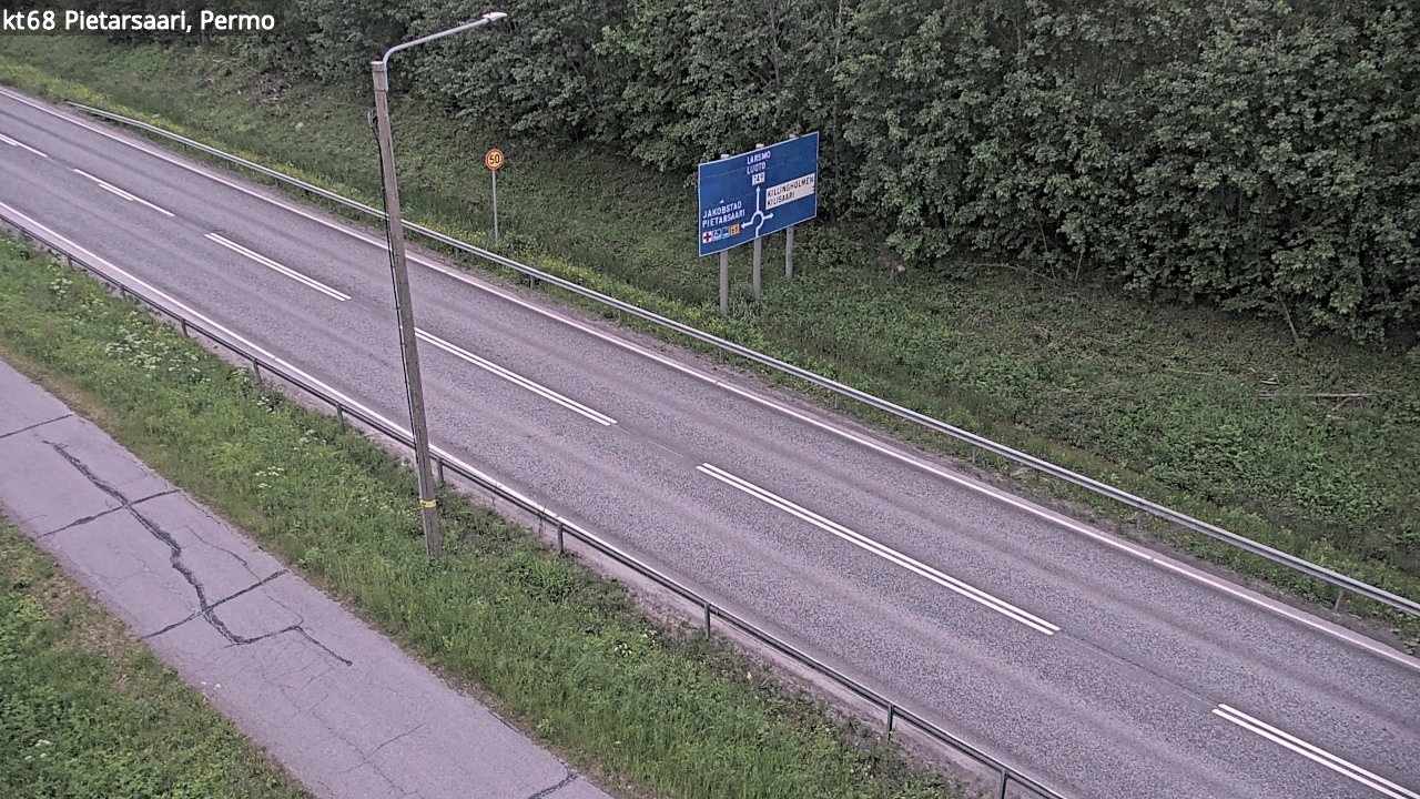Kelikamerat Kuva Tie 68 Pietarsaari, Permo, Pietarsaari, Pohjanmaa