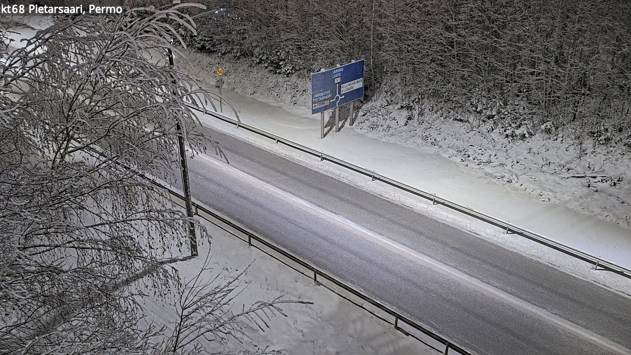 Kelikamerat Kuva Tie 68 Pietarsaari, Permo, Pietarsaari, Pohjanmaa