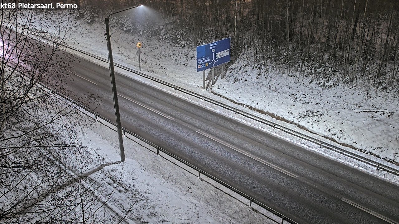 Kelikamerat Kuva Tie 68 Pietarsaari, Permo, Pietarsaari, Pohjanmaa