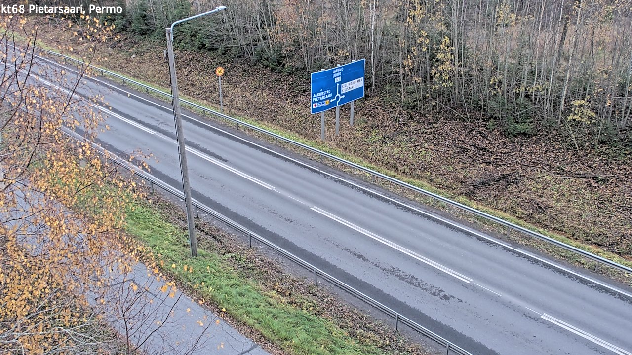 Kelikamerat Kuva Tie 68 Pietarsaari, Permo, Pietarsaari, Pohjanmaa