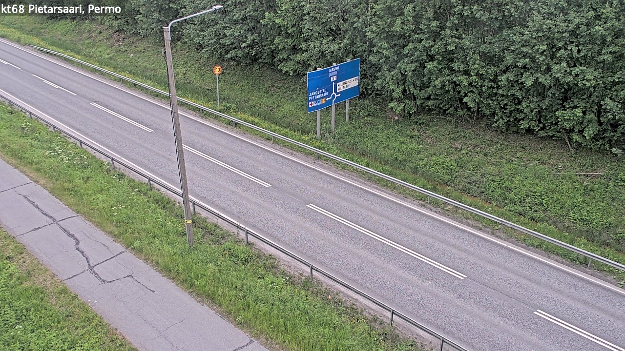 Kelikamerat Kuva Tie 68 Pietarsaari, Permo, Pietarsaari, Pohjanmaa