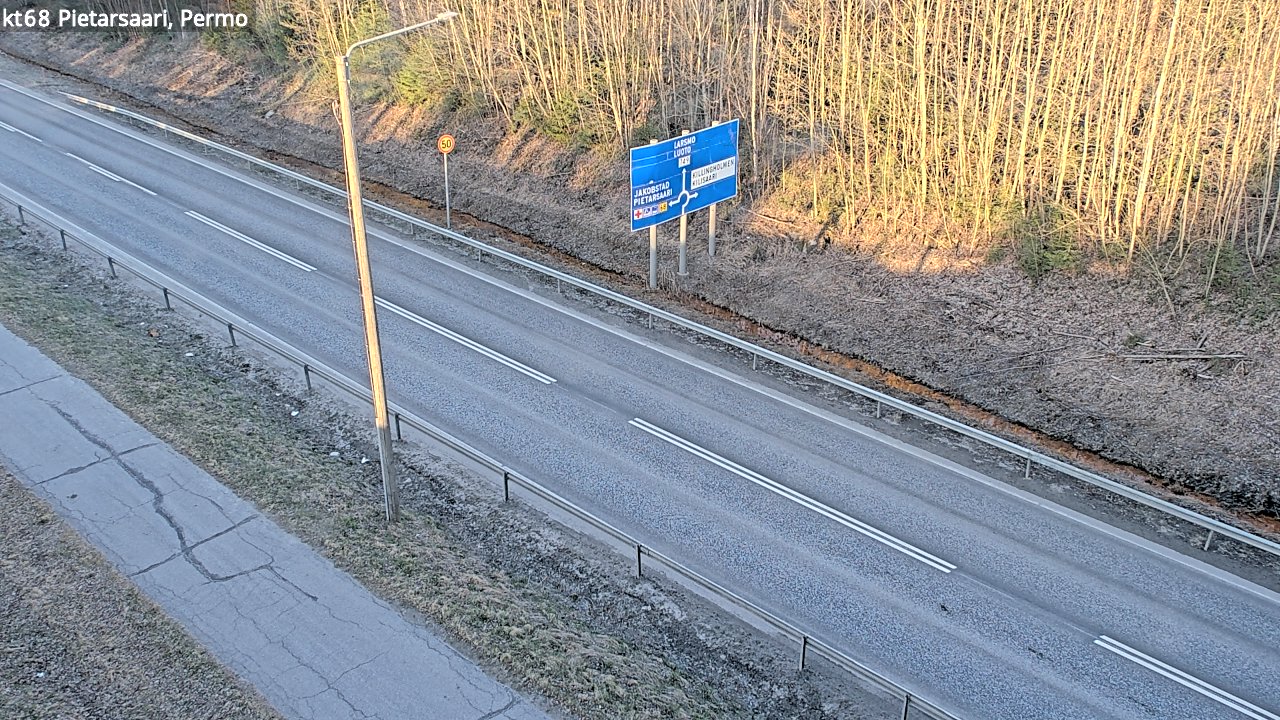 Kelikamerat Kuva Tie 68 Pietarsaari, Permo, Pietarsaari, Pohjanmaa