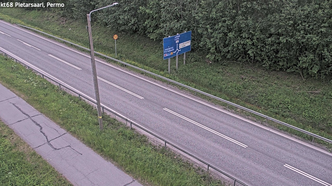 Kelikamerat Kuva Tie 68 Pietarsaari, Permo, Pietarsaari, Pohjanmaa