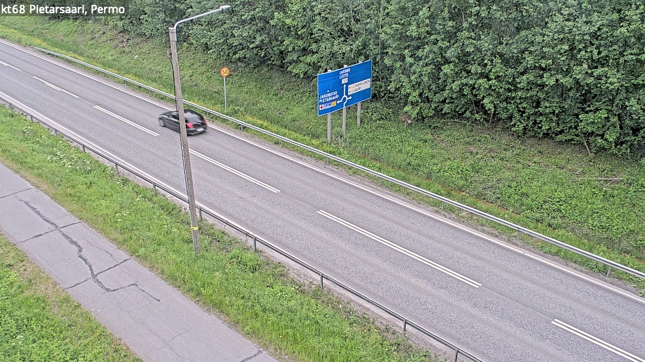 Kelikamerat Kuva Tie 68 Pietarsaari, Permo, Pietarsaari, Pohjanmaa