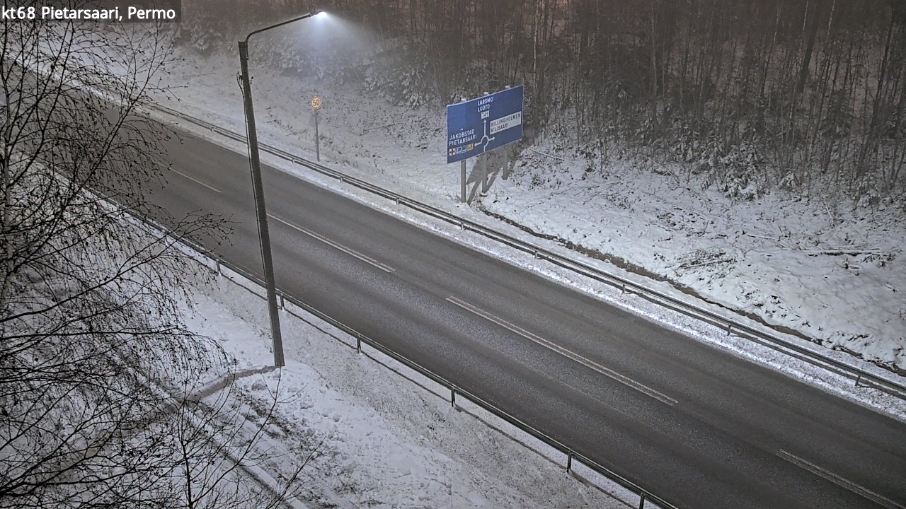 Kelikamerat Kuva Tie 68 Pietarsaari, Permo, Pietarsaari, Pohjanmaa
