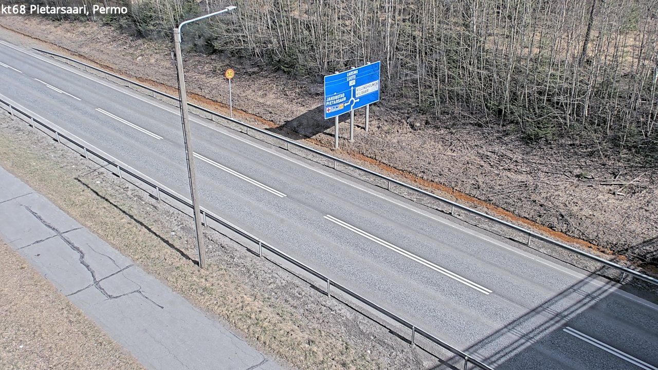 Kelikamerat Kuva Tie 68 Pietarsaari, Permo, Pietarsaari, Pohjanmaa