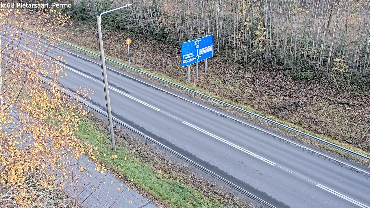 Kelikamerat Kuva Tie 68 Pietarsaari, Permo, Pietarsaari, Pohjanmaa