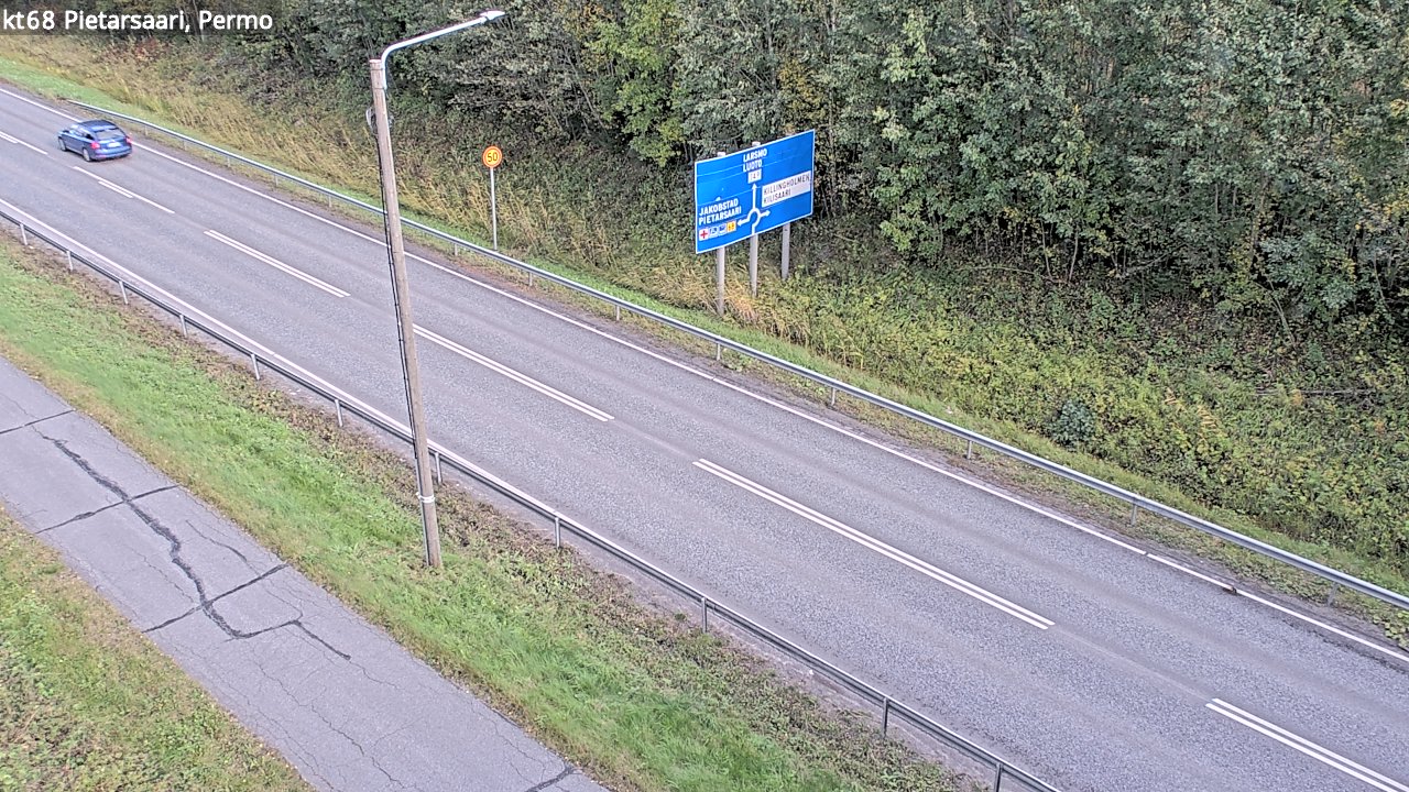 Kelikamerat Kuva Tie 68 Pietarsaari, Permo, Pietarsaari, Pohjanmaa