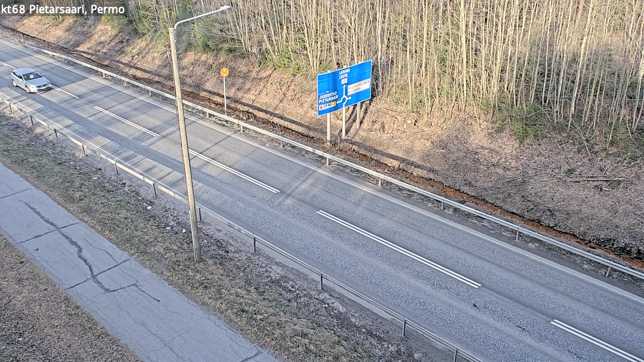Kelikamerat Kuva Tie 68 Pietarsaari, Permo, Pietarsaari, Pohjanmaa