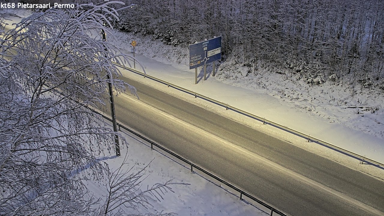 Kelikamerat Kuva Tie 68 Pietarsaari, Permo, Pietarsaari, Pohjanmaa