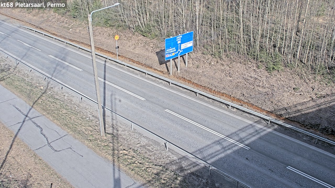 Kelikamerat Kuva Tie 68 Pietarsaari, Permo, Pietarsaari, Pohjanmaa