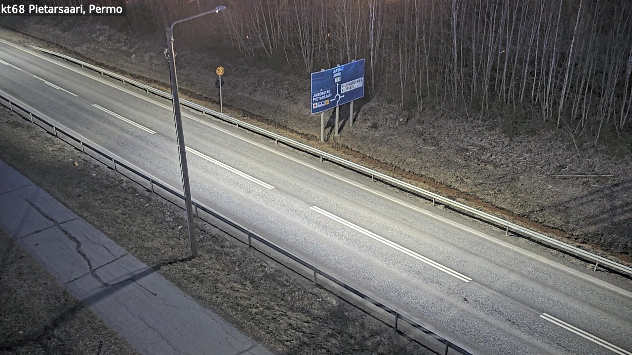 Kelikamerat Kuva Tie 68 Pietarsaari, Permo, Pietarsaari, Pohjanmaa