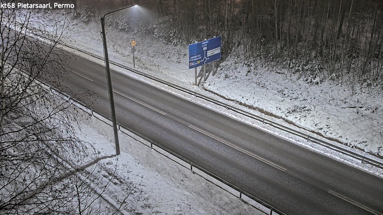 Kelikamerat Kuva Tie 68 Pietarsaari, Permo, Pietarsaari, Pohjanmaa
