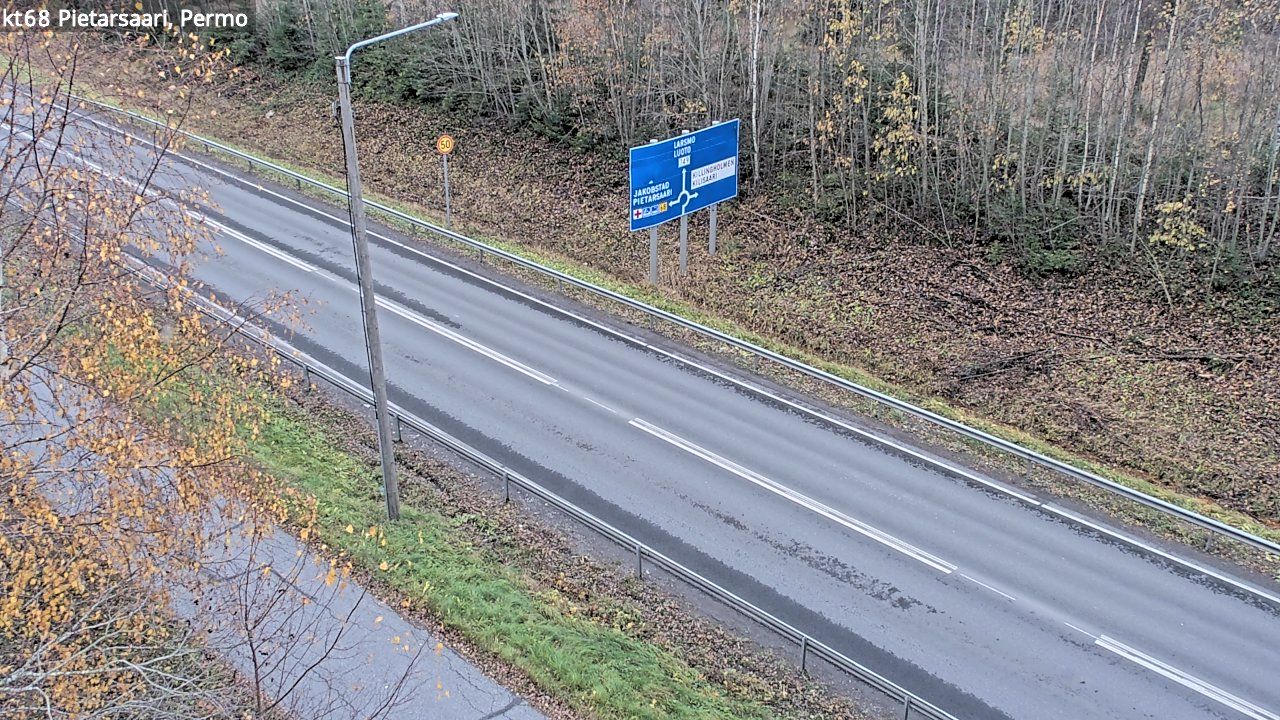 Kelikamerat Kuva Tie 68 Pietarsaari, Permo, Pietarsaari, Pohjanmaa