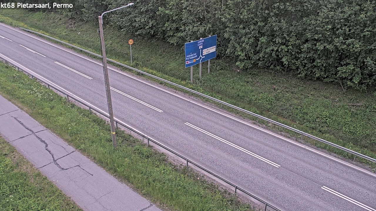 Kelikamerat Kuva Tie 68 Pietarsaari, Permo, Pietarsaari, Pohjanmaa