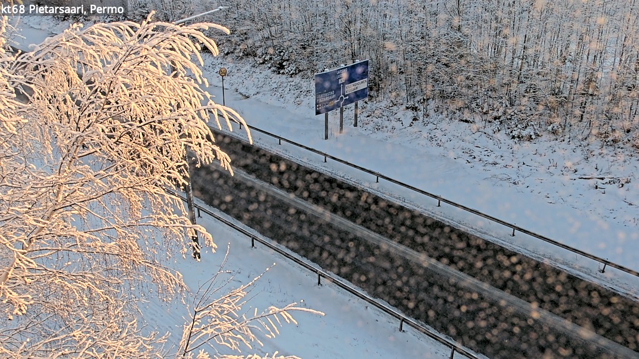 Kelikamerat Kuva Tie 68 Pietarsaari, Permo, Pietarsaari, Pohjanmaa