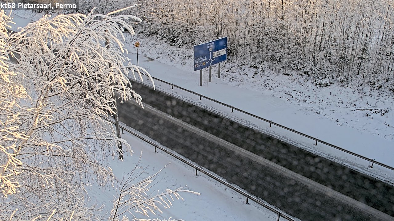 Kelikamerat Kuva Tie 68 Pietarsaari, Permo, Pietarsaari, Pohjanmaa