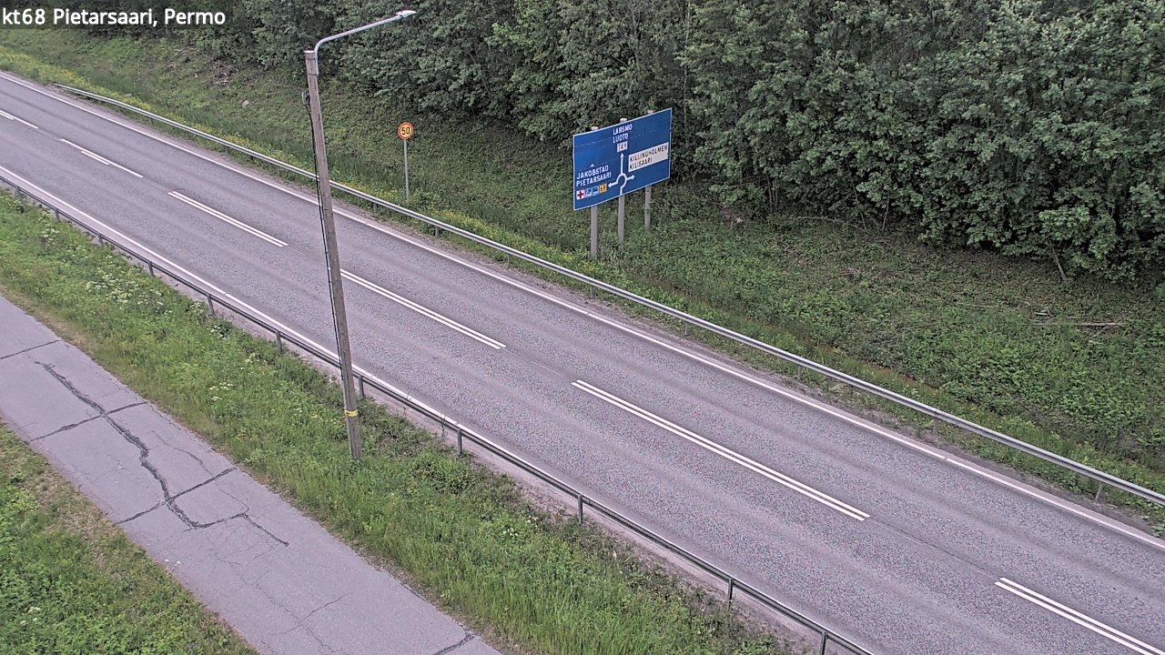 Kelikamerat Kuva Tie 68 Pietarsaari, Permo, Pietarsaari, Pohjanmaa
