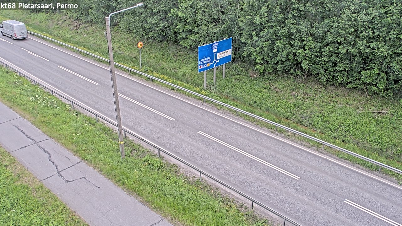Kelikamerat Kuva Tie 68 Pietarsaari, Permo, Pietarsaari, Pohjanmaa