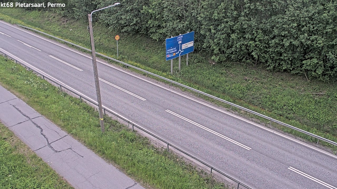 Kelikamerat Kuva Tie 68 Pietarsaari, Permo, Pietarsaari, Pohjanmaa
