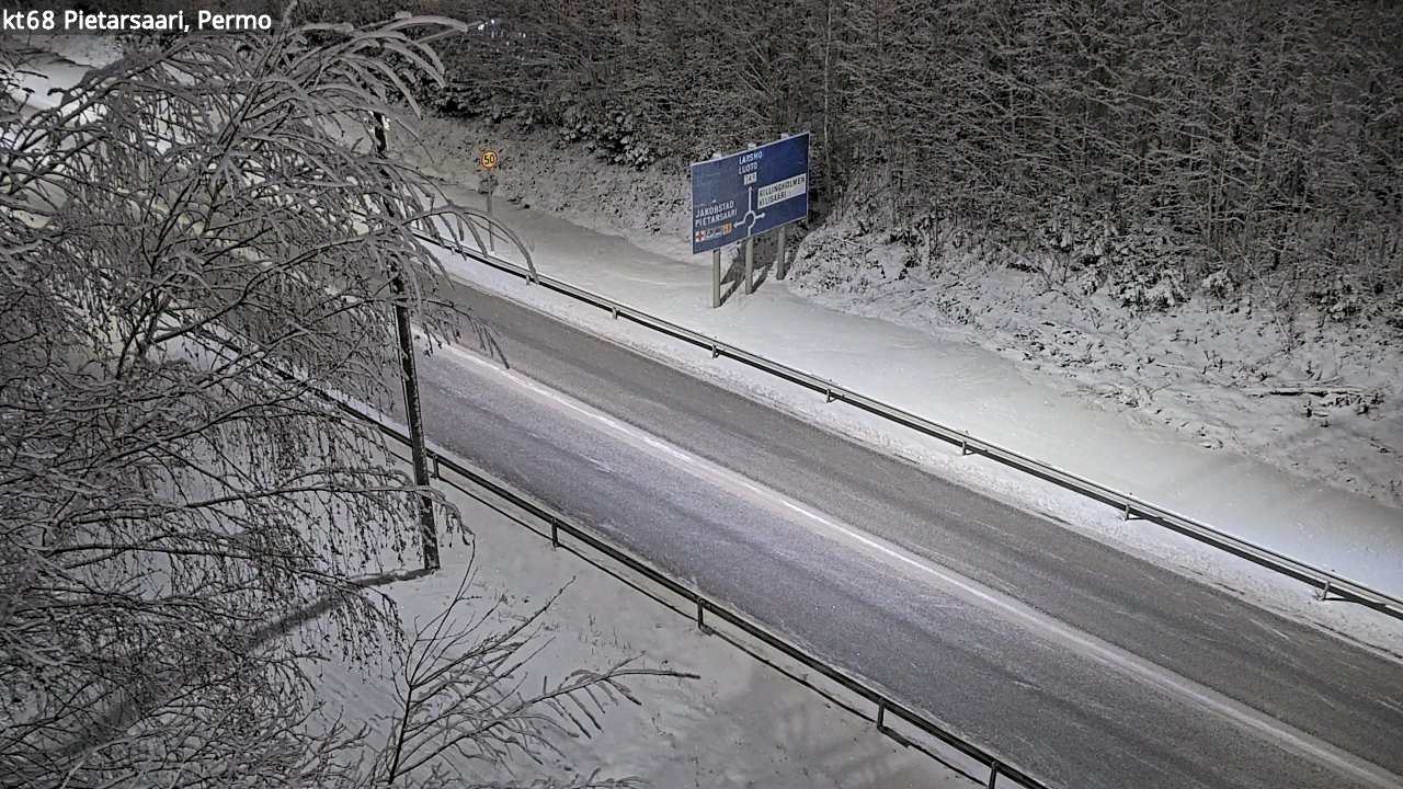 Kelikamerat Kuva Tie 68 Pietarsaari, Permo, Pietarsaari, Pohjanmaa